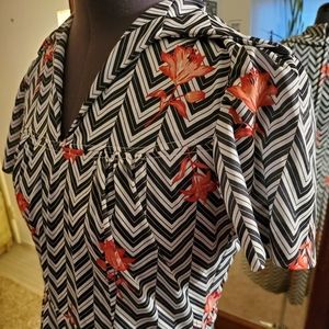 Vintage Handmade 70s Lightweight Floral Dress